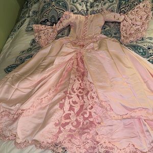 Brand new Victorian style pink dress.